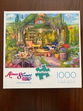 Aimee Stewart Buffalo Games Wine Country Escape 1000 Pc Puzzle